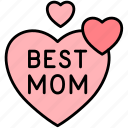 best, mom, badge, star, medal, award, favorite, quality, trophy