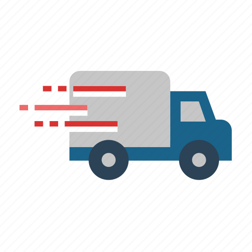 Delivery, package, shipping, transport, truck, fast, logistics icon - Download on Iconfinder