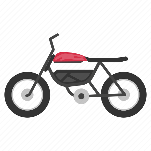 Retro bike, vintage motorbike, motorcycle, vehicle, bike icon - Download on Iconfinder