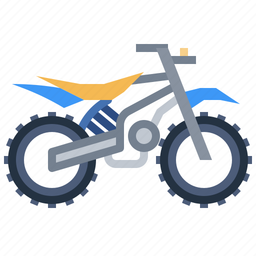 Motocross, motorbike, motorcycle, transport, transportation icon - Download on Iconfinder