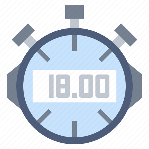 Chronometer, clock, interface, sports and competition, stopwatch, time icon - Download on Iconfinder