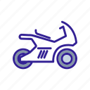 bike, contour, motorbike, motorcycle, vehicle