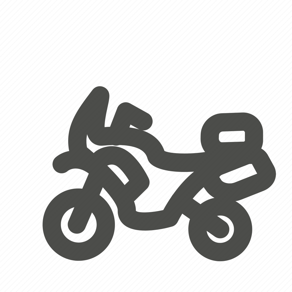 Motorcycle, bike, vehicle, transportationrider, heavy, enduro icon ...