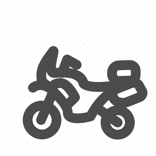 Motorcycle, bike, vehicle, transportationrider, heavy, enduro icon - Download on Iconfinder