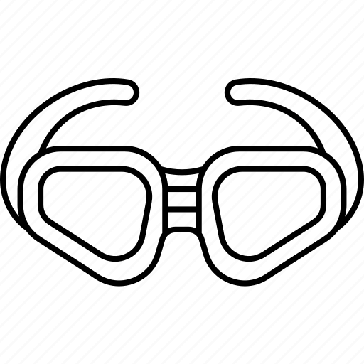 Eyeglasses, safety, eyewear, sport, protective icon - Download on Iconfinder