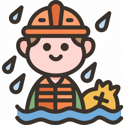Disaster, flood, rescue, help, evacuate icon - Download on Iconfinder