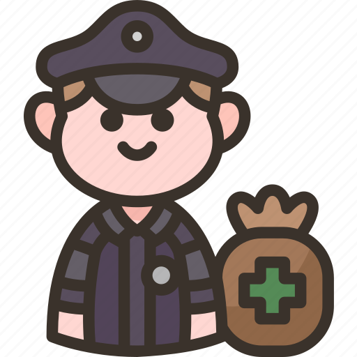 Emergency, service, officer, public, safety icon - Download on Iconfinder