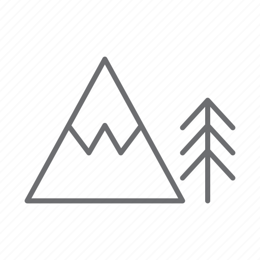 Mountain, mountains, hill, nature, landscape, scenery icon - Download on Iconfinder