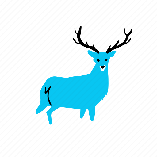Deer, animal, wild, nature, forest icon - Download on Iconfinder