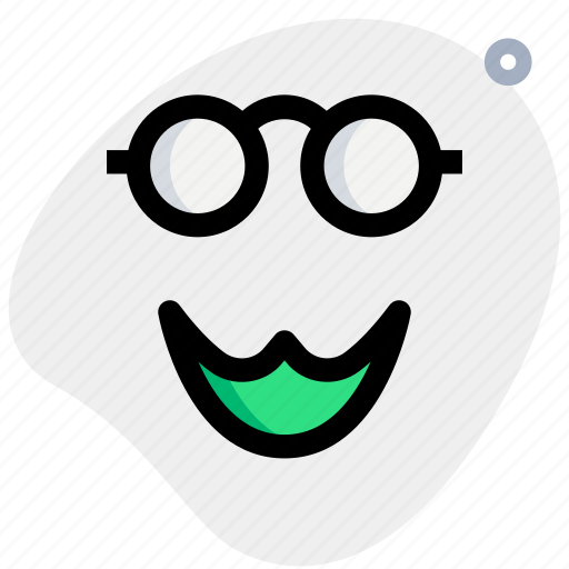 Glasses, beard, eyewear, fashion icon - Download on Iconfinder