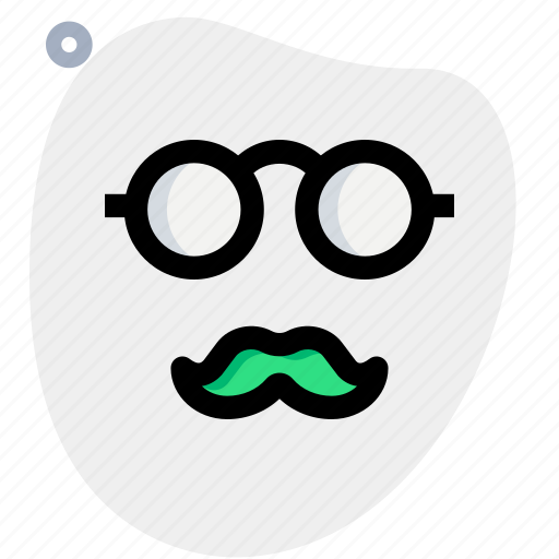 Glasses, moustache, eyewear, man icon - Download on Iconfinder