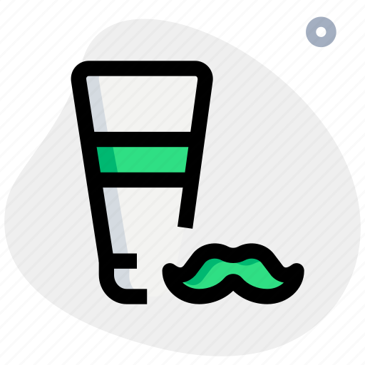 Moustache, cream, shaving, man icon - Download on Iconfinder