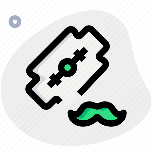 Moustache, razor, blade, cutter icon - Download on Iconfinder