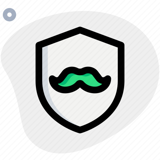 Moustache, shield, protect, safety icon - Download on Iconfinder
