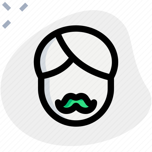 Wise, man, moustache, fashion icon - Download on Iconfinder