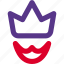 crown, beard, king, fashion 