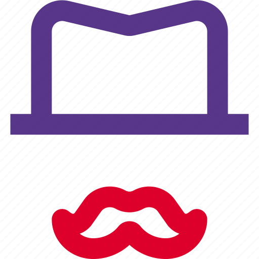 Hat, moustache, cap, man icon - Download on Iconfinder