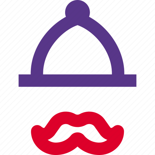 Hat, moustache, cap, style icon - Download on Iconfinder