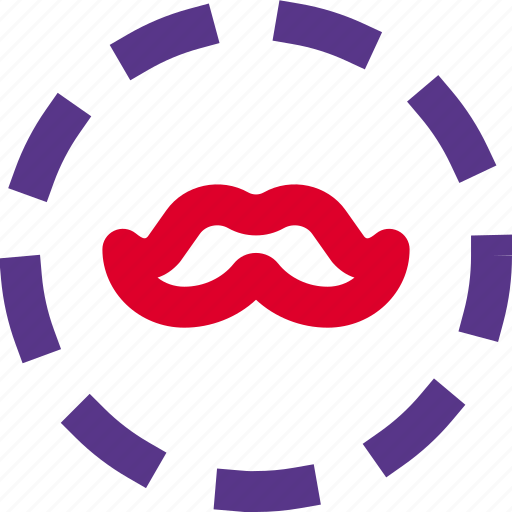 Moustache, dash, man, style icon - Download on Iconfinder