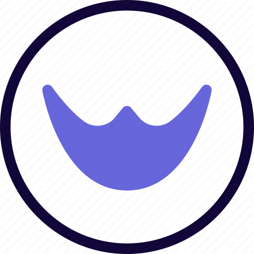 Beard, circle, shape, man icon - Download on Iconfinder