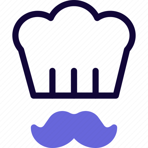 Chef, moustache, man, cooker icon - Download on Iconfinder