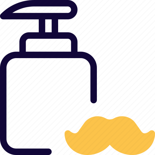 Moustache, lotion, man, cream icon - Download on Iconfinder