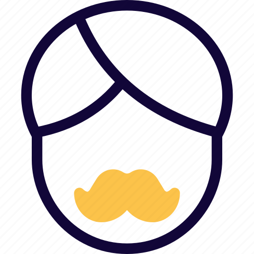 Wise, man, moustache, style icon - Download on Iconfinder