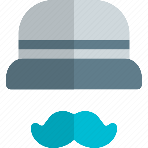 Hat, moustache, cap, man icon - Download on Iconfinder