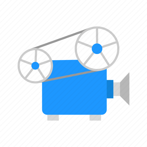 Cinema projector, cinematography, film, film projector, movie, movie projector, projector icon - Download on Iconfinder