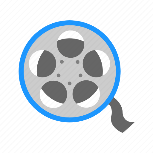 Cinema, film, film reel, movie, photographic film, reel film, wheel icon - Download on Iconfinder