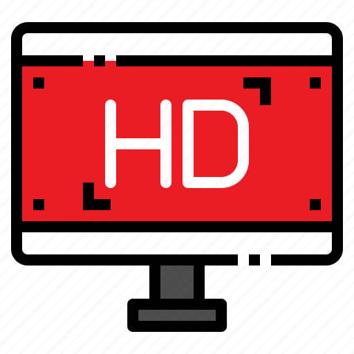 Definition, full, hd, movie, video icon - Download on Iconfinder