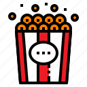 cinema, food, movie, popcorn, snack