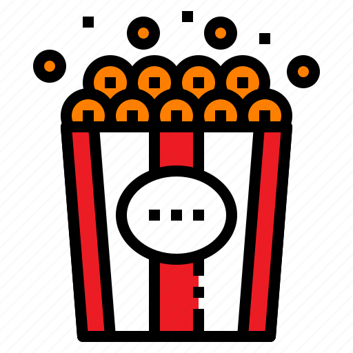 Cinema, food, movie, popcorn, snack icon - Download on Iconfinder