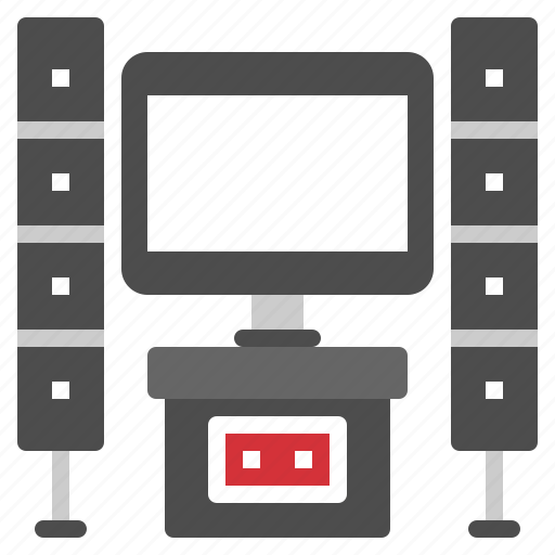 Entertainment, home, movie, theater, video icon - Download on Iconfinder