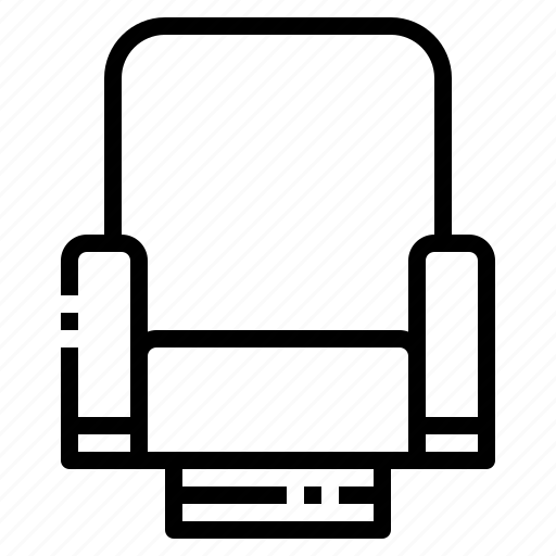 Chair, cinema, movie, seat, theater icon - Download on Iconfinder