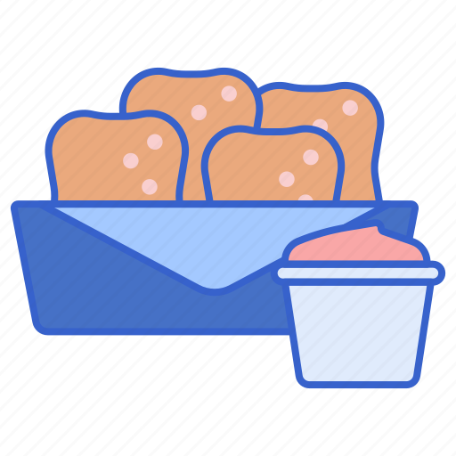 Cinema, food, movie, nuggets icon - Download on Iconfinder