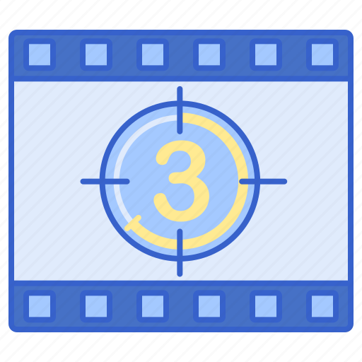 Cinema, clock, countdown icon - Download on Iconfinder