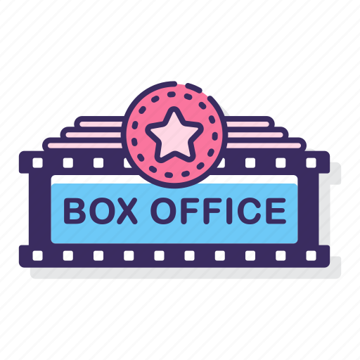 Box, office, movie, film icon - Download on Iconfinder