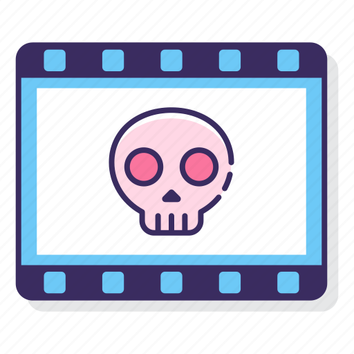 Horror, scary, halloween, movie, film icon - Download on Iconfinder