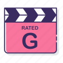 g rated, movie, film, video