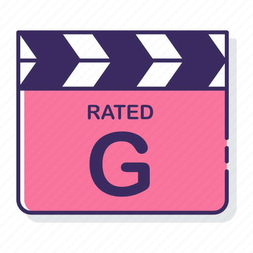 G rated, movie, film, video icon - Download on Iconfinder