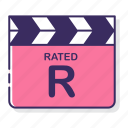 r rated, move, film