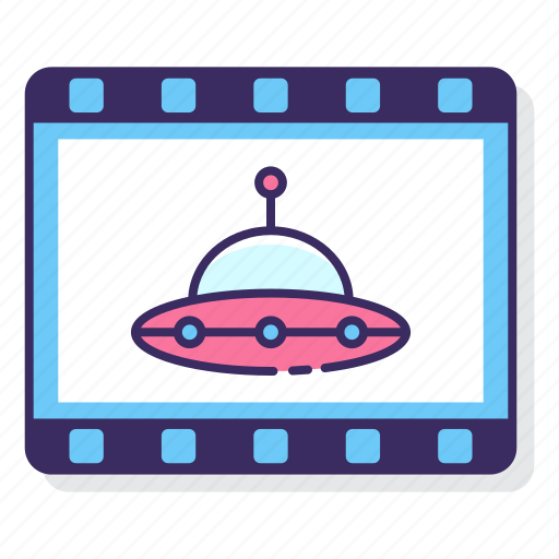 Sci fi, movie, film, video, nlo icon - Download on Iconfinder