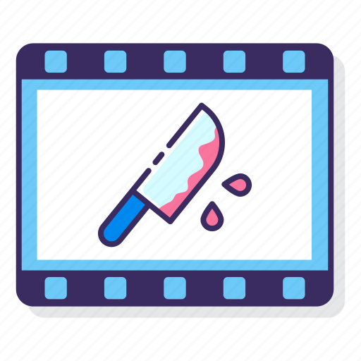 Thriller, knife, movie, film icon - Download on Iconfinder