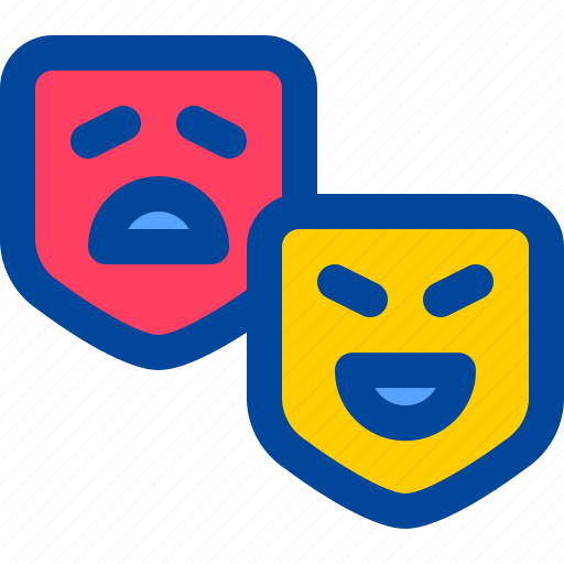 Genre, mask, movie, show, theater icon - Download on Iconfinder