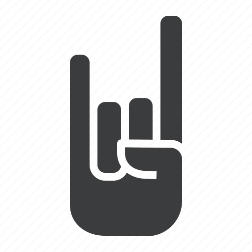 Fingers, fold, genre, gesture, hand, rock, roll icon - Download on Iconfinder