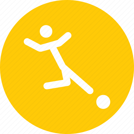 Football, kick, play, soccer, sports icon - Download on Iconfinder