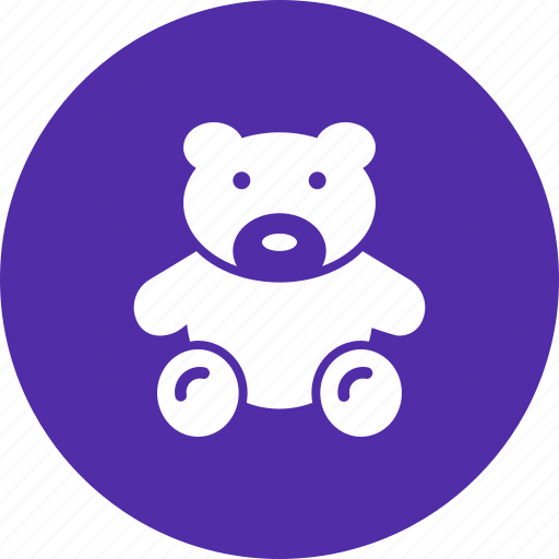 Bear, cuddle, kids, play, ted, teddy, toy icon - Download on Iconfinder