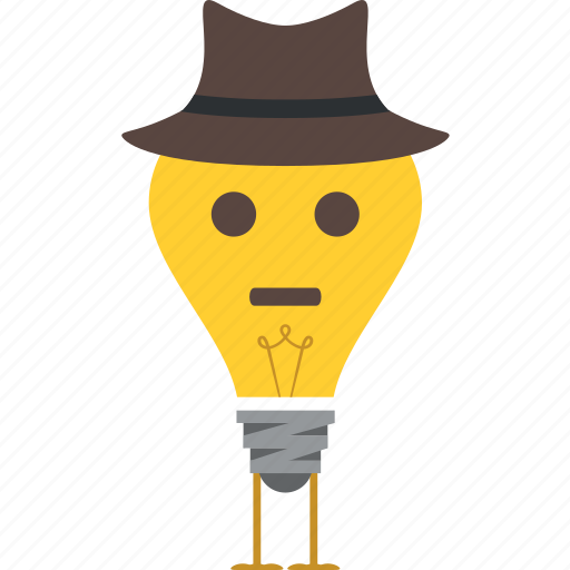 Bulb, cartoon, character, emoji icon - Download on Iconfinder
