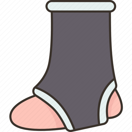 Ankle, wraps, sports, support, gear icon - Download on Iconfinder